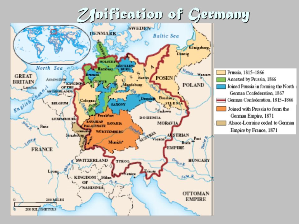 To what extent was Bismarck responsible for the unification of Germany? Essay Sample